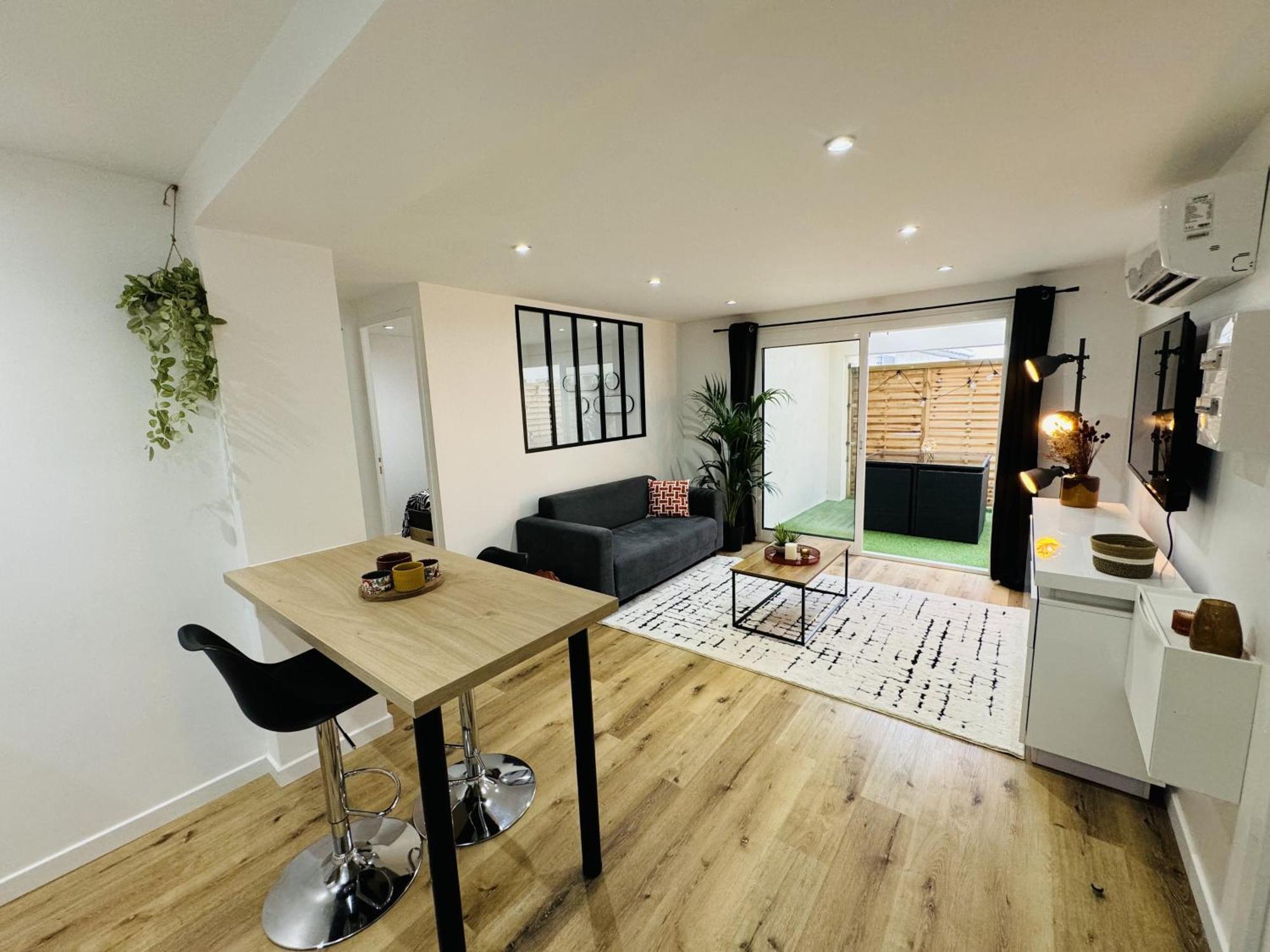 Le Bel Aire - Terrasse - Wifi Apartment Begles Exterior photo